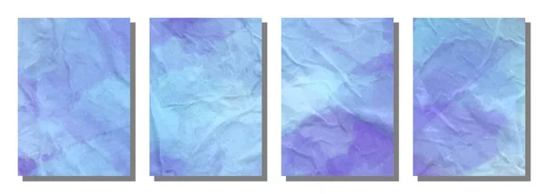 Αφηρημένο Χρώμα Νερού Φόντο Βούρτσα Ορισμός Φόντου Εικονογράφηση Διανυσματικού Σχεδιασμού — Διανυσματικό Αρχείο