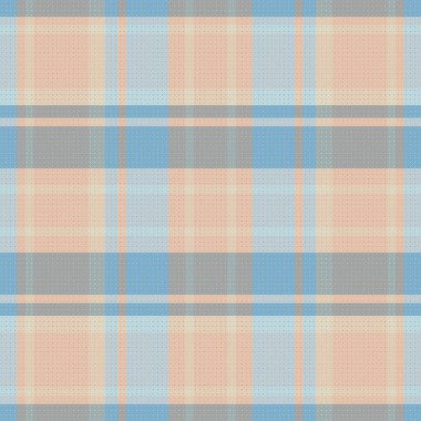 Tartan ya da ekose pastel renkli desen. Vektör illüstrasyon tasarımı.