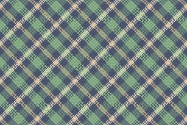 Tartan ya da ekose pastel renkli desen. Vektör illüstrasyon tasarımı.