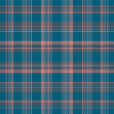 Tartan ya da ekose pastel renkli desen. Vektör illüstrasyon tasarımı.