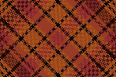 Tartan ya da ekoseli koyu renk deseni. Vektör illüstrasyon tasarımı.