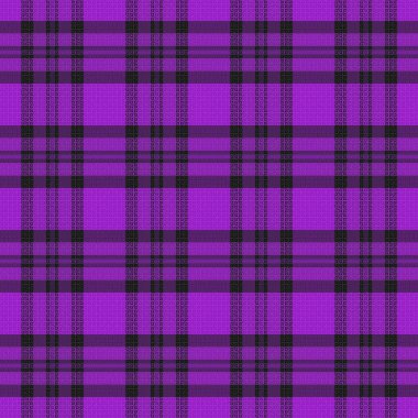 Koyu renk desenli tartan ekose. Vektör illüstrasyonu.