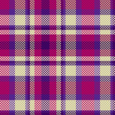 Tartan desenli koyu renkli. Vektör illüstrasyonu.