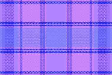 Gece Rengi desenli Tartan Ekoseli. Vektör illüstrasyonu.