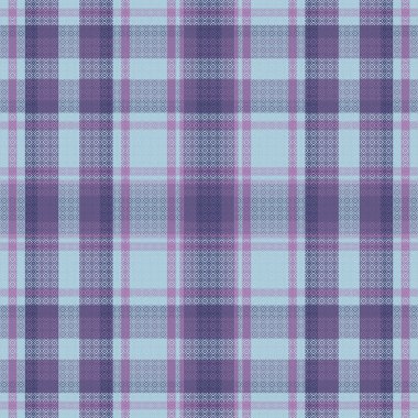 Gece Rengi desenli Tartan Ekoseli. Vektör illüstrasyonu.