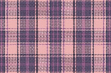 Gece Rengi desenli Tartan Ekoseli. Vektör illüstrasyonu.