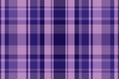 Gece Rengi desenli Tartan Ekoseli. Vektör illüstrasyonu.