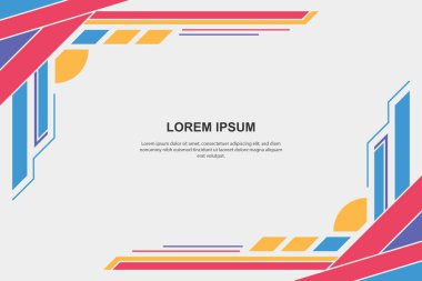 Abstract modern stripes background. Vector illustration background.