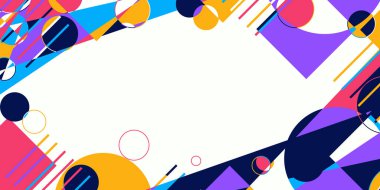 Abstract colorful banner background. Vector illustration background.