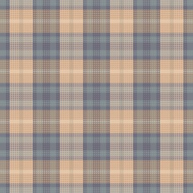 Gece Rengi desenli Tartan Ekoseli. Vektör illüstrasyonu.