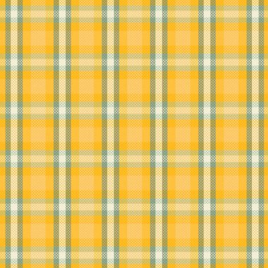 Gece Rengi desenli Tartan Ekoseli. Vektör illüstrasyonu.