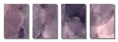 Abstract watercolor brush background. Vector illustration background.