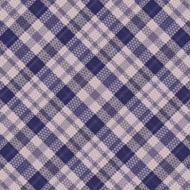 Eski renk desenli Tartan Ekoseli. Vektör illüstrasyonu.