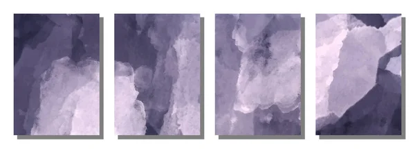 Абстрактний Акварельний Фон Пензля Векторні Ілюстрації Фон — стоковий вектор
