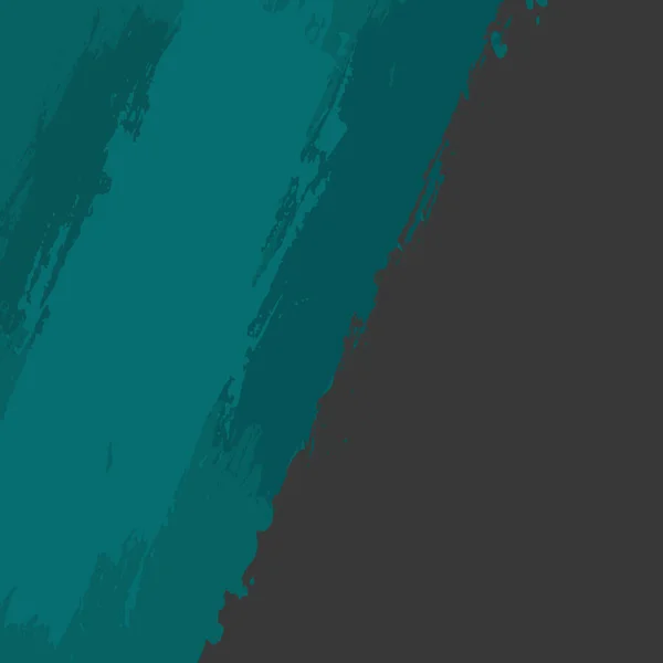 Abstrakter Grüner Und Schwarzer Pinselstil Vektorillustration — Stockvektor