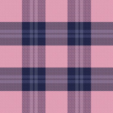 Tartan Ekose desenli. Ekoseyi kontrol et. Vektör İllüstrasyonu.