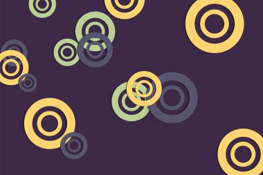 Beyaz arka planda renkli kabarcıklar. Soyut arkaplan. Vektör illüstrasyonu.