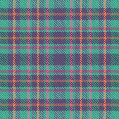 Tartan Ekose desenli. Ekoseyi kontrol et. Vektör İllüstrasyonu.