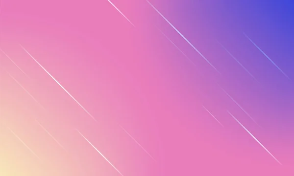 Linien Mit Blauem Und Rosa Licht Auf Violettem Hintergrund Vektorillustration — Stockvektor