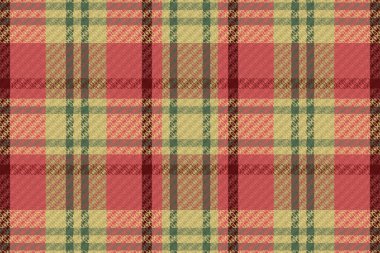 Tartan Ekose desenli. Ekoseyi kontrol et. Vektör İllüstrasyonu.