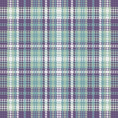 Tartan Ekose desenli. Ekoseyi kontrol et. Vektör İllüstrasyonu.