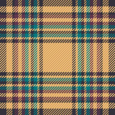 Tartan Ekose desenli. Ekoseyi kontrol et. Vektör İllüstrasyonu.