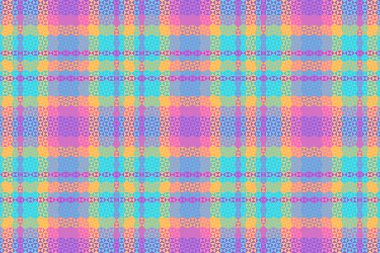 Tartan Ekose desenli. Ekoseyi kontrol et. Vektör İllüstrasyonu.