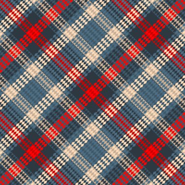 Tartan Ekose desenli. Ekoseyi kontrol et. Vektör İllüstrasyonu.