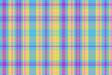 Tartan Ekose desenli. Ekoseyi kontrol et. Vektör İllüstrasyonu.