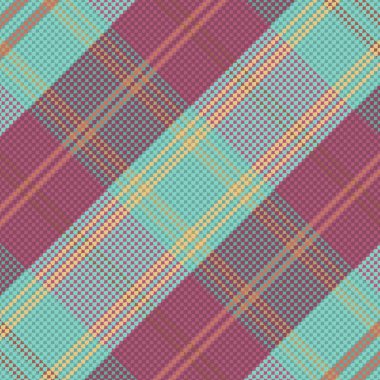 Tartan Ekose desenli. Ekoseyi kontrol et. Vektör İllüstrasyonu.