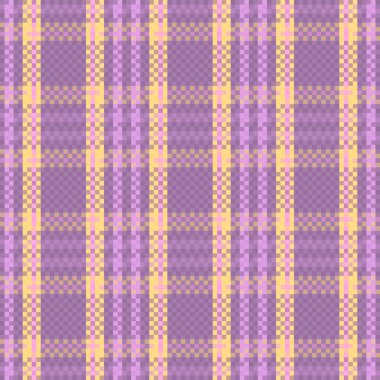 Tartan Ekose desenli. Ekoseyi kontrol et. Vektör İllüstrasyonu.