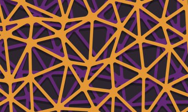 Geometrik çizgi örtüşen katman arkaplanı. Vektör illüstrasyonu.