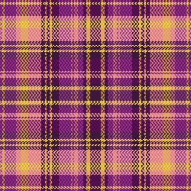 Tartan Ekose desenli. Ekoseyi kontrol et. Vektör İllüstrasyonu.