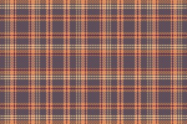 Tartan Ekose desenli. Ekoseyi kontrol et. Vektör İllüstrasyonu.