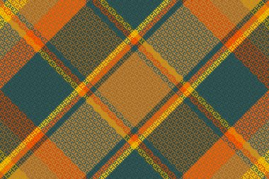 Tartan Ekose desenli. Ekoseyi kontrol et. Vektör İllüstrasyonu.