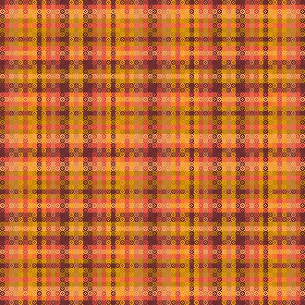 Tartan veya ekoseli retro renk deseni. Vektör illüstrasyon tasarımı.