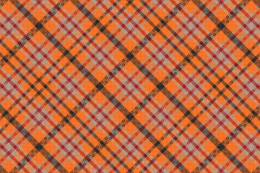Tartan veya ekoseli retro renk deseni. Vektör illüstrasyon tasarımı.