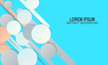 Gradyan geometrik arka plan. Vektör çizimi. Bir üniversite posteri için en iyi tasarım, afiş.