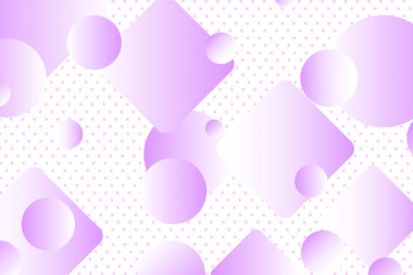 Geometrik çember ve dikdörtgen arka plan. Tasarımlar için arka plan. Vektör illüstrasyonu.