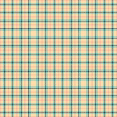 Tartan ya da ekose renkli desen. Vektör illüstrasyonu.