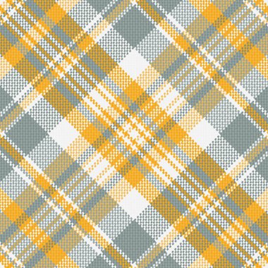 Tartan ya da ekose renkli desen. Vektör illüstrasyonu.