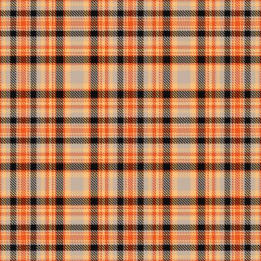 Tartan ya da ekose renkli desen. Vektör illüstrasyonu.