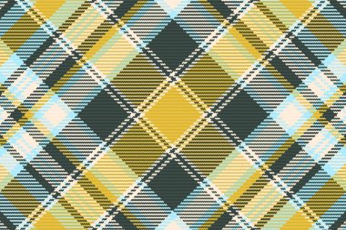 Tartan ya da ekose renkli desen. Vektör illüstrasyonu.
