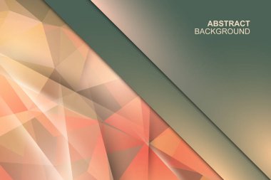 Modern çokgen arka plan. Soyut arkaplan. Vektör illüstrasyonu
