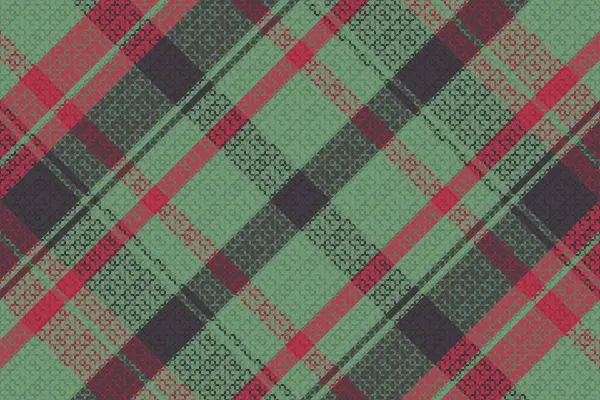 Tartan desenli ve desenli. Vektör illüstrasyonu.