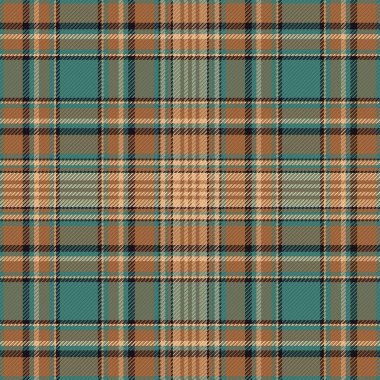 Tartan plaid pattern with texture. Vector illustration.