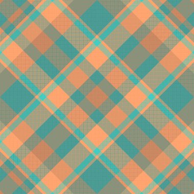 Tartan desenli ve desenli. Vektör illüstrasyonu.