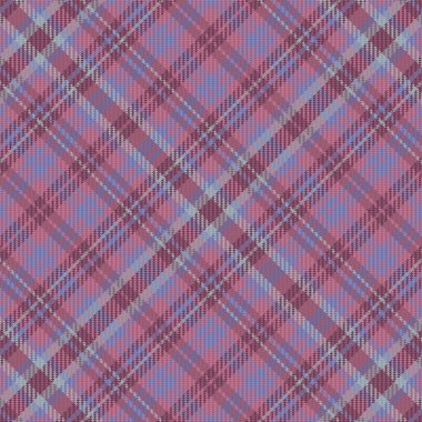 Tartan plaid pattern with texture. Vector illustration.