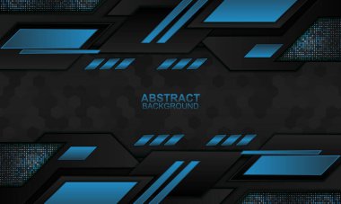 Neon çizgili teknoloji geçmişi. Vektör illüstrasyonu.