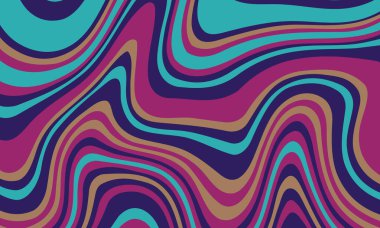 Soyut psikedelik moda arka plan. Vektör illüstrasyonu.